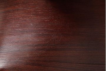 中古　松本民芸家具　ケヤキ材ラッカー仕上げ　ホイールバック　大キャプテンチェア(ウィンザーチェア、アームチェア、椅子、ウインザーチェア)(R-037458)