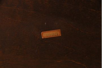 中古　北海道民芸家具　高級感漂う和モダンなセンターテーブル(リビングテーブル)(R-037459)