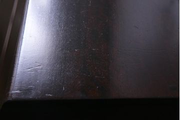 中古　北海道民芸家具　上質な作りが魅力のライティングビューロー(机、在宅ワーク、在宅用引き出し、ワークデスク)(定価約34万円)(R-037463)