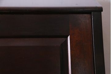 中古　北海道民芸家具　上質な作りが魅力のライティングビューロー(机、在宅ワーク、在宅用引き出し、ワークデスク)(定価約34万円)(R-037463)