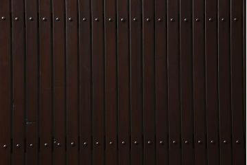 アンティーク家具　店舗にもおすすめ　和モダンに合う特大サイズの平格子戸1枚(引き戸、建具)(R-037466)