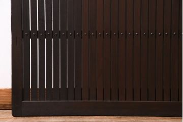 アンティーク家具　店舗にもおすすめ　和モダンに合う特大サイズの平格子戸1枚(引き戸、建具)(R-037466)