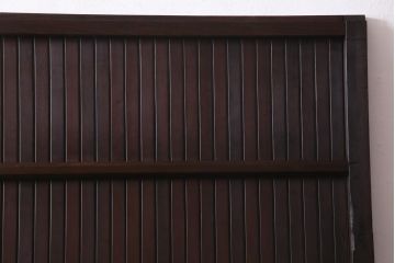 アンティーク家具　店舗にもおすすめ　和モダンに合う特大サイズの平格子戸1枚(引き戸、建具)(R-037466)