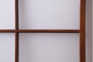 レトロ家具　趣のある昭和レトロなガラス戸(引き戸、建具)(R-037471)