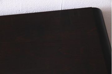 中古　北海道民芸家具　HM135　シックな雰囲気漂うサイドボード(リビングボード、キャビネット、収納棚)(定価約27万円)(R-037474)