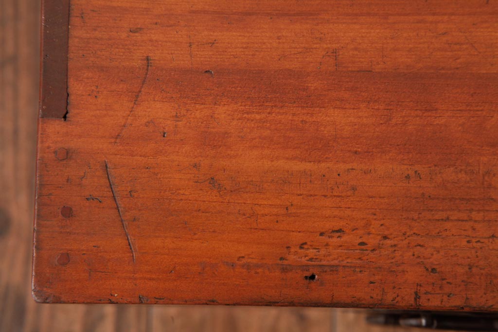 アンティーク家具　和製アンティーク　ヒノキ材の味わいが魅力的な小引き出し(小物収納)(R-037476)