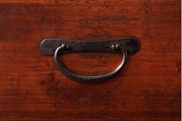 アンティーク家具　和製アンティーク　ヒノキ材の味わいが魅力的な小引き出し(小物収納)(R-037476)