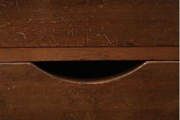 アンティーク家具　和製アンティーク　ラワン材　レトロでシンプルな小引き出し(小物収納)(R-037477)