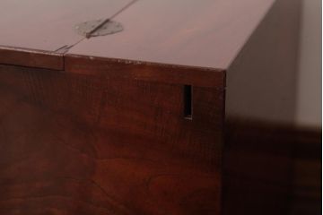 アンティーク家具　和製アンティーク　桑材貼り　上品でレトロな裁縫箱(小引き出し、小物収納)(R-037478)