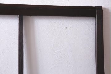 アンティーク家具　ダイヤガラスがおしゃれなレトロシックに合うガラス戸1枚(引き戸、建具)(R-037479)