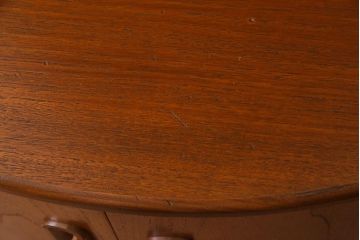 ヴィンテージ家具　G-PLAN(ジープラン)　北欧家具　チーク材　コーナーキャビネット(コーナーシェルフ、棚、戸棚、ビンテージ)(R-037484)