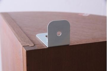 ヴィンテージ家具　G-PLAN(ジープラン)　北欧家具　チーク材　コーナーキャビネット(コーナーシェルフ、棚、戸棚、ビンテージ)(R-037484)