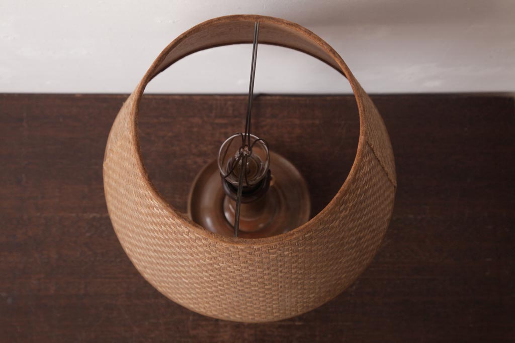 ヴィンテージ照明　レトロな雰囲気が温かみを感じるスタンドライト(卓上照明、ビンテージ)