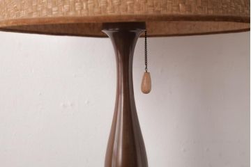 ヴィンテージ照明　レトロな雰囲気が温かみを感じるスタンドライト(卓上照明、ビンテージ)