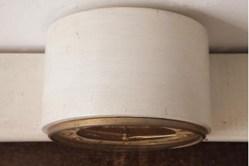 SEIKO(セイコー)　Seiko Chime　ゼンマイ式　テンプ式　シャビーペイントがおしゃれなウェストミンスター置時計(古時計)(R-037488)