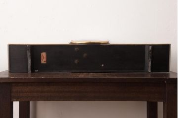 アンティーク雑貨　レトロ　SEIKO(セイコー)　手巻き式　THREE CHIMES　7JEWELS　置き時計(古時計、テンプ)(R-037489)