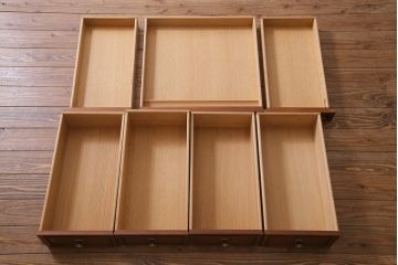 中古　DREXEL HERITAGE JAPAN(ドレクセルヘリテイジ・ジャパン)　Triune(トライユン)　デスク(机、在宅ワーク、在宅用)(定価約75万円)(R-037490)