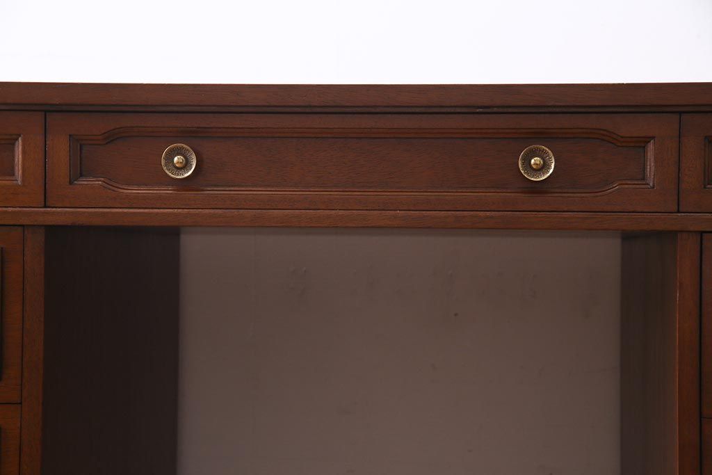 中古　DREXEL HERITAGE JAPAN(ドレクセルヘリテイジ・ジャパン)　Triune(トライユン)　デスク(机、在宅ワーク、在宅用)(定価約75万円)(R-037490)