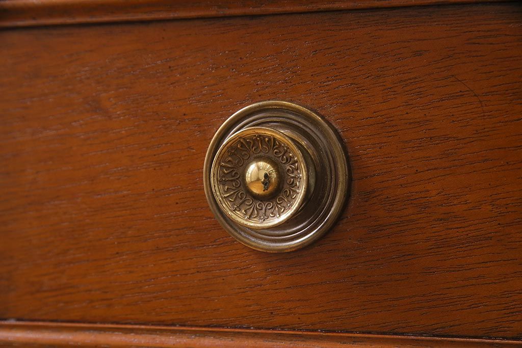 中古　DREXEL HERITAGE JAPAN(ドレクセルヘリテイジ・ジャパン)　Triune(トライユン)　デスク(机、在宅ワーク、在宅用)(定価約75万円)(R-037490)