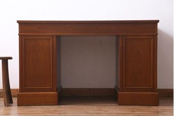 中古　DREXEL HERITAGE JAPAN(ドレクセルヘリテイジ・ジャパン)　Triune(トライユン)　デスク(机、在宅ワーク、在宅用)(定価約75万円)(R-037490)