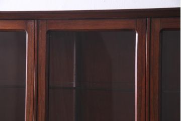 ビンテージ家具　山品木工　ローズウッド　絶版品　高級感漂う上品な飾り棚(収納棚、キャビネット)