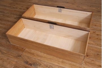 アンティーク家具　和製アンティーク　前面桐材　佐渡箪笥　脚付きリメイク　風格漂う箪笥サイドボード(R-037493、桐箪笥、桐たんす)