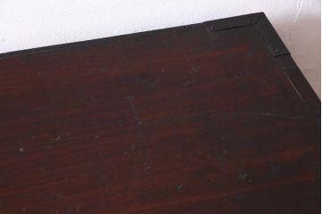 アンティーク家具　和製アンティーク　前面桐材　佐渡箪笥　脚付きリメイク　風格漂う箪笥サイドボード(R-037493、桐箪笥、桐たんす)