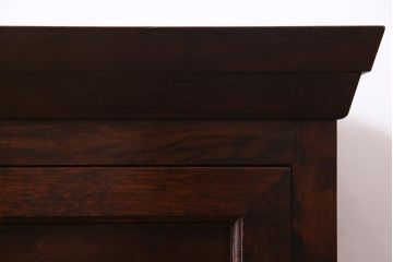 ビンテージ家具　松本民芸家具　503型　直線のデザインが目を引くチェスト(引き出し、衣装箪笥、整理箪笥)(定価約33万円)(R-037494)