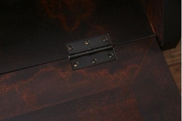 中古　松本民芸家具　高山式座ビューロー　和モダンな雰囲気が魅力の簿記机(定価約26万5千円)