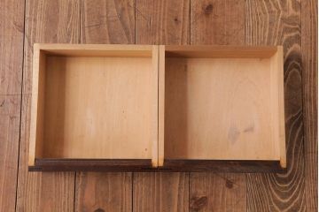 ビンテージ家具　松本民芸家具　絶版品!#303型　八角鏡台(ミラー、ドレッサー、ヴィンテージ)(R-037504)