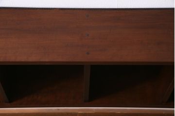 ラフジュ工房オリジナル　古材リメイク　レトロでシンプルなウォールシェルフ(壁掛け棚、吊り棚、ウォールラック)(R-037509)
