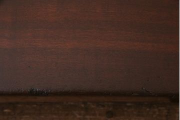 アンティーク家具　和製アンティーク　栓材　味わい深いレトロなちゃぶ台(ローテーブル、花台、飾り台)(R-037519)