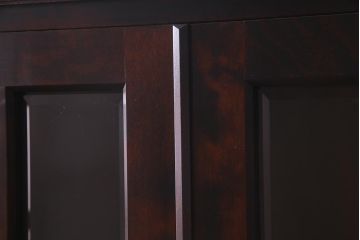 中古美品　北海道民芸家具　HM114K　洗練された印象の使い勝手がいい本箱(ブックケース、キャビネット、飾り棚)(定価約25万7千円)(R-037523)