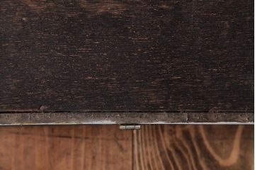 ビンテージ雑貨　ゼンマイ式　New Globe　30DAY　レトロシックなペイント振り子時計(掛け時計、柱時計)(R-037528)