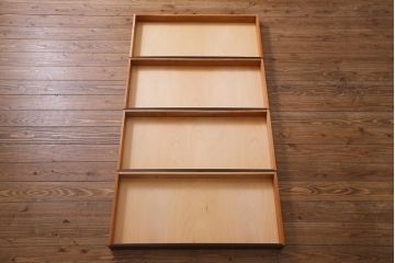 中古　松本民芸家具　A型和タンス　衣装盆付き!　落ち着いた品のある和タンス(チェスト、着物箪笥)(定価約68万円)(R-037543)