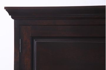 中古　松本民芸家具　A型和タンス　衣装盆付き!　落ち着いた品のある和タンス(チェスト、着物箪笥)(定価約68万円)(R-037543)