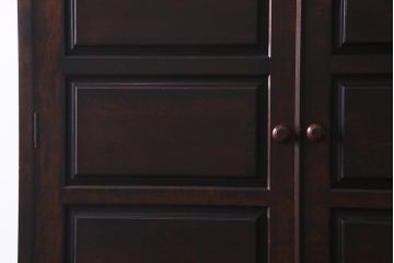 中古　松本民芸家具　A型和タンス　衣装盆付き!　落ち着いた品のある和タンス(チェスト、着物箪笥)(定価約68万円)(R-037543)