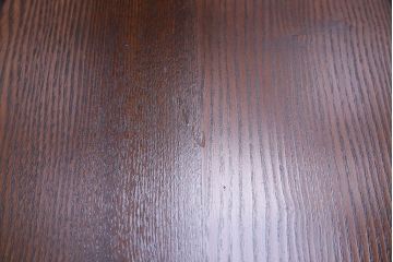 レトロ家具　エンジュ(槐)材　漆塗り　折り畳み式の珍しい座卓・大(ローテーブル)(R-037546)