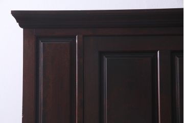 中古　松本民芸家具　A型洋服タンス　洗練された雰囲気の上質なワードローブ(洋服タンス、チェスト)(定価約59万円)(R-037548)