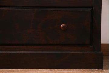 中古　松本民芸家具　A型洋服タンス　洗練された雰囲気の上質なワードローブ(洋服タンス、チェスト)(定価約59万円)(R-037548)
