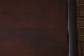 中古　松本民芸家具　脚の透かしがおしゃれな和洋折衷のお部屋と相性の良い文机(ローテーブル)(R-037551)