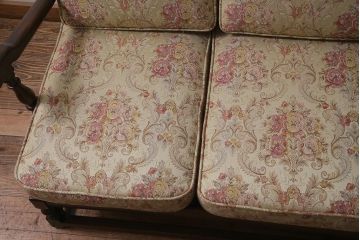 中古　イギリス　英国　ERCOL(アーコール)　York Minster　3人掛けソファ(トリプルソファ、三人掛け)(R-037554)