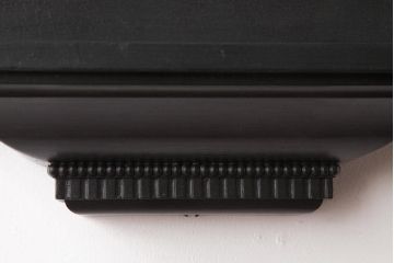 アンティーク雑貨　ペイント　SEIKOSHA(精工舎、セイコー)　手巻き式　レトロなカラーの掛け時計(柱時計、振り子時計)(R-037555)