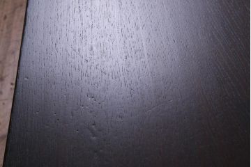 レトロ家具　栓材　折りたたみ　懐かしさ漂う昭和レトロな角ちゃぶ台(ローテーブル)(R-037560)