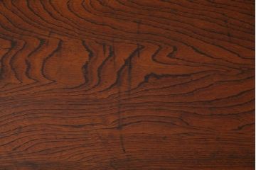 レトロ家具　折りたたみ　味のある昭和レトロな角ちゃぶ台(ローテーブル)(R-037561)