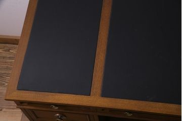 中古　DREXEL HERITAGE JAPAN(ドレクセルヘリテイジ・ジャパン)　Triune(トライユン)　デスク(机、在宅ワーク、在宅用)(定価約75万円)(R-037565)