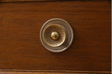 中古　DREXEL HERITAGE JAPAN(ドレクセルヘリテイジ・ジャパン)　Triune(トライユン)　デスク(机、在宅ワーク、在宅用)(定価約75万円)(R-037565)