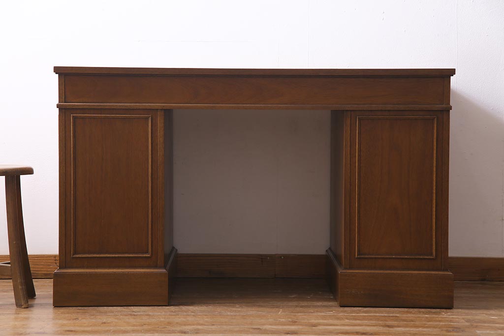 中古　DREXEL HERITAGE JAPAN(ドレクセルヘリテイジ・ジャパン)　Triune(トライユン)　デスク(机、在宅ワーク、在宅用)(定価約75万円)(R-037565)