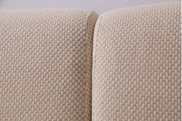 中古　北海道民芸家具　シックで上品な佇まいのトリプルソファ(3人掛けソファ、アームソファ)(R-037578)