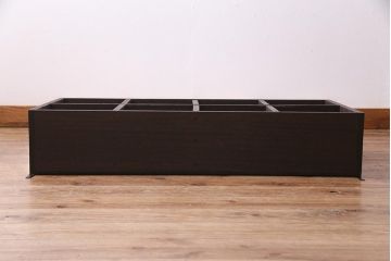 ラフジュ工房オリジナル　古材リメイク家具　2×4マス　収納とディスプレイが楽しめる壁掛けマス目棚(壁掛け収納棚、ウォールラック)(R-037581)